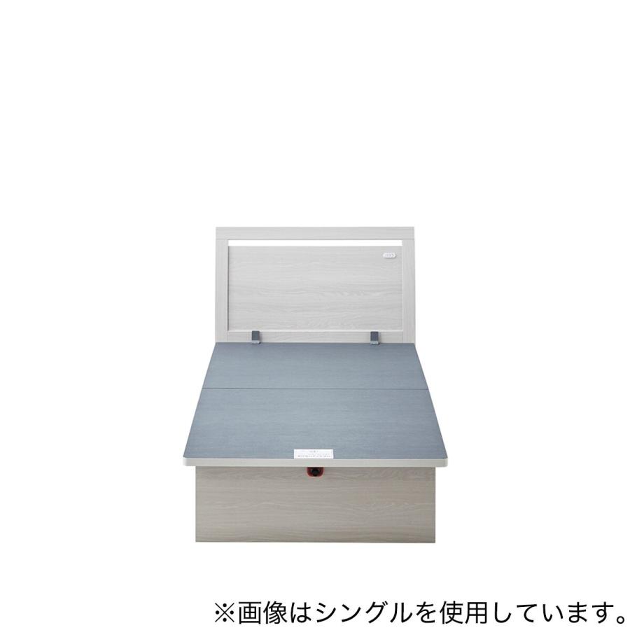 ニトリ（NITORI） シングルベッドフレーム(OP IB フラット たて開き 深