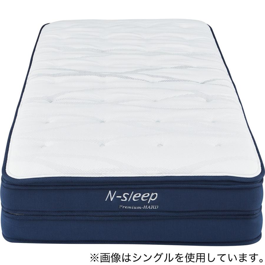 N-sleep hard スプリングマットレス シングル シングルマットレス(NスリープハードH1-02CR VB) | ニトリネット【公式