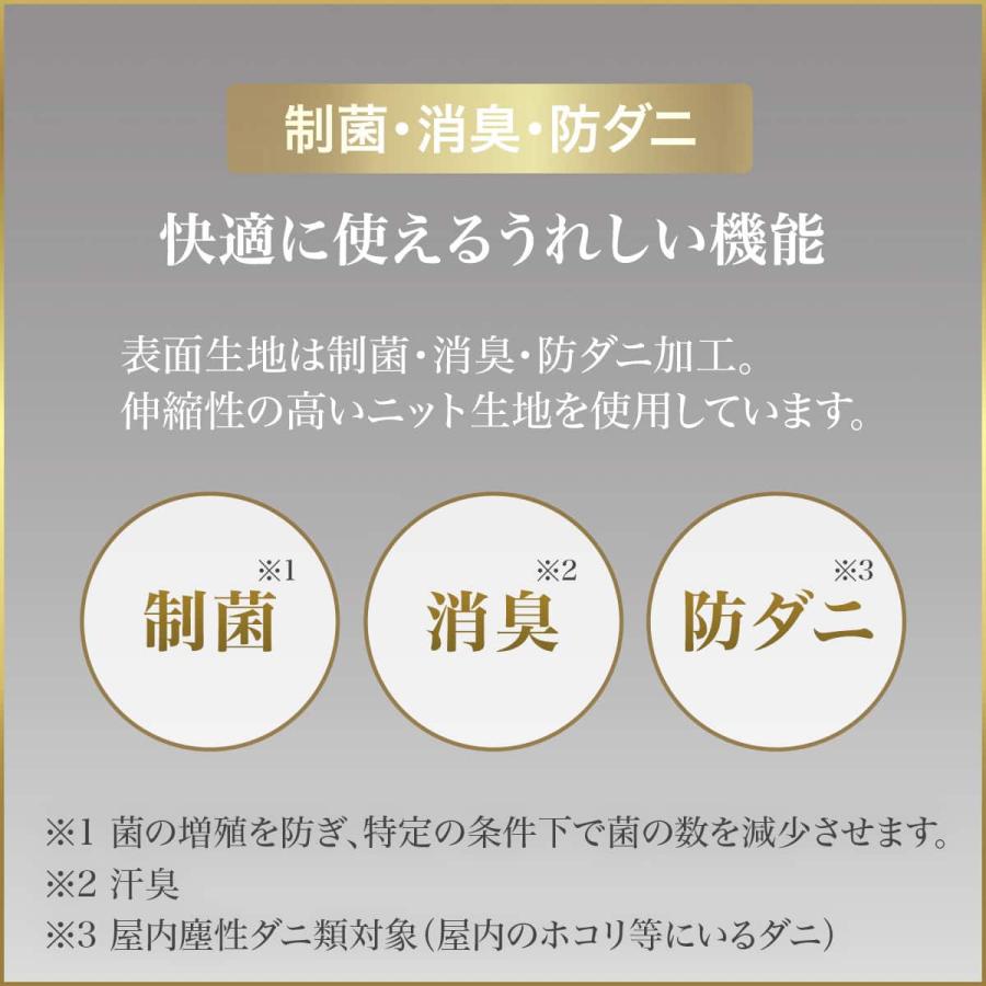 ダブル マットレス(Nスリープ PH2) ニトリ 厚さ28cm ポケットコイル ラテックス 硬め かため 体圧分散 圧縮梱包_3
