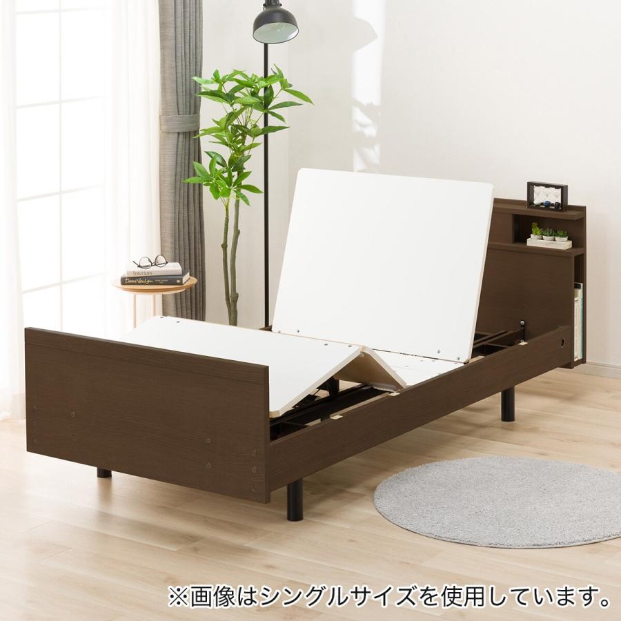 ︎【更に】値下げしました︎【美品】ニトリ セミダブルのベッド【ほぼ 