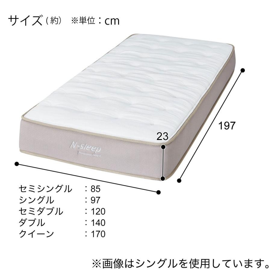 ニトリ（NITORI） クイーンマットレス(Nスリープ プレミアムソフト PS0