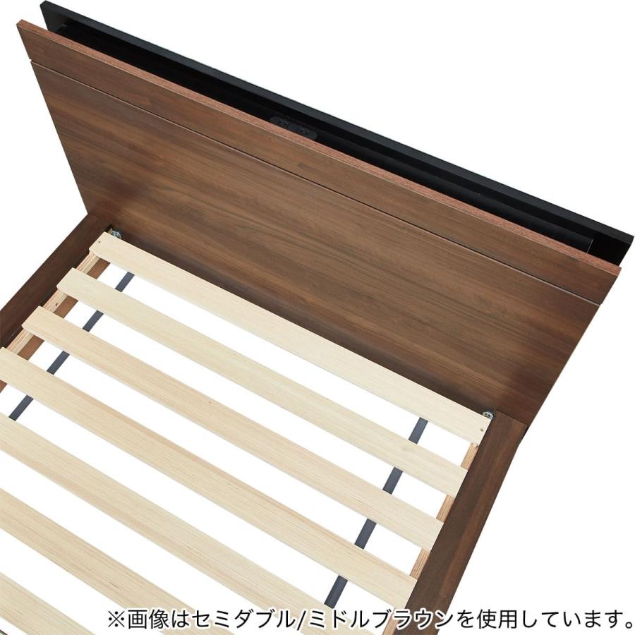 ニトリ（NITORI） シングルすのこベッド(MF504 コンセント付き WW