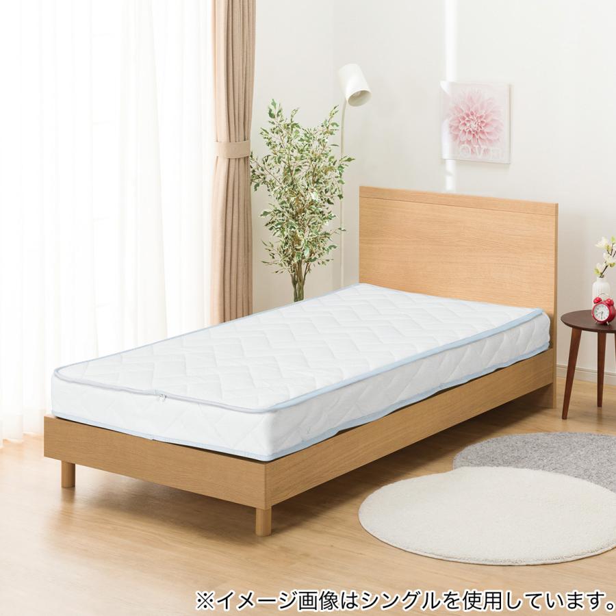 ニトリ（NITORI） 通気性の良い高反発ダブルマットレス(Nスリープ