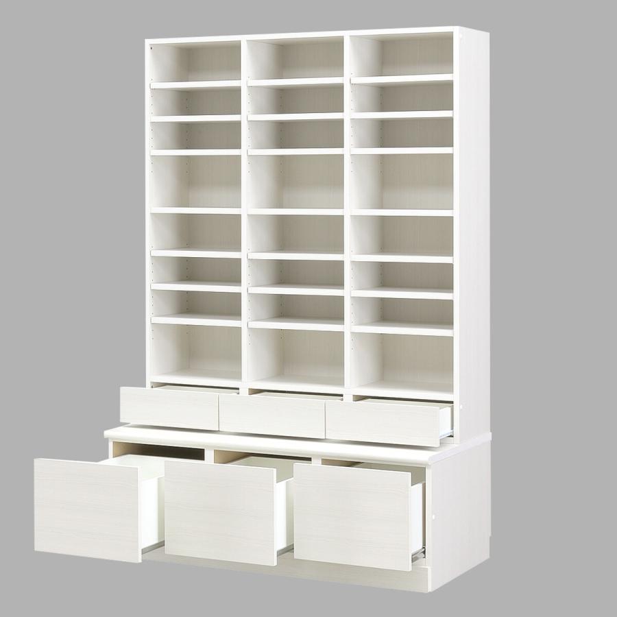 ニトリ（NITORI） ベンチ付きラック オープンタイプ (幅120.5cm 木目WW