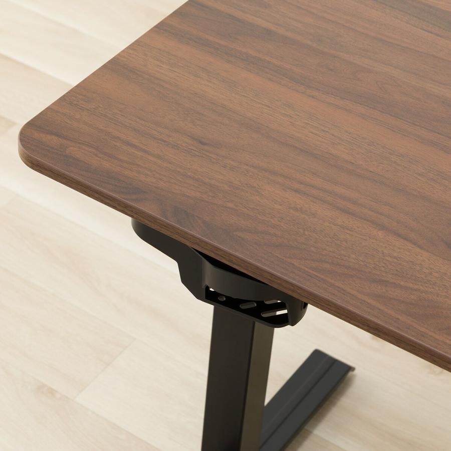 ニトリ（NITORI） 手動昇降デスク(UP003 MBR/BK) : ニトリ Yahoo!店