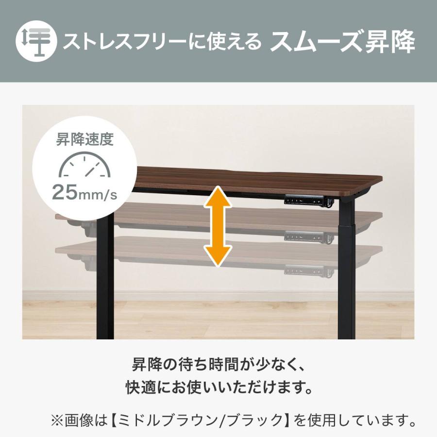 ニトリ（NITORI） 電動昇降デスク(UP006 1475 GY/BK) : ニトリ Yahoo