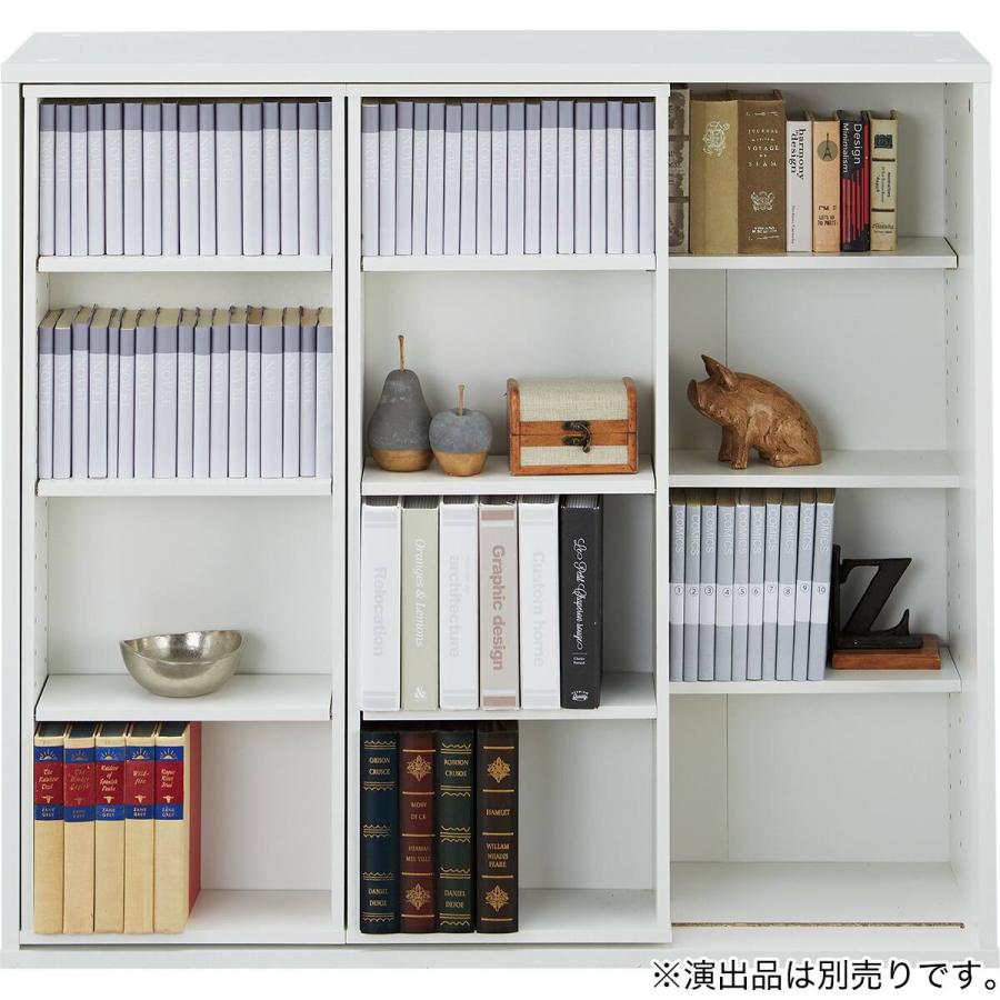 ニトリ（NITORI） スライド書棚(SR206 90100 WH) : ニトリ Yahoo!店