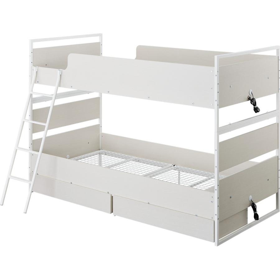 デイBed ベッド(デニッシュ) ホワイト ニトリ ニトリ（NITORI） 2段ベッド(デニッシュ BC01 WW/WH) : ニトリ Yahoo