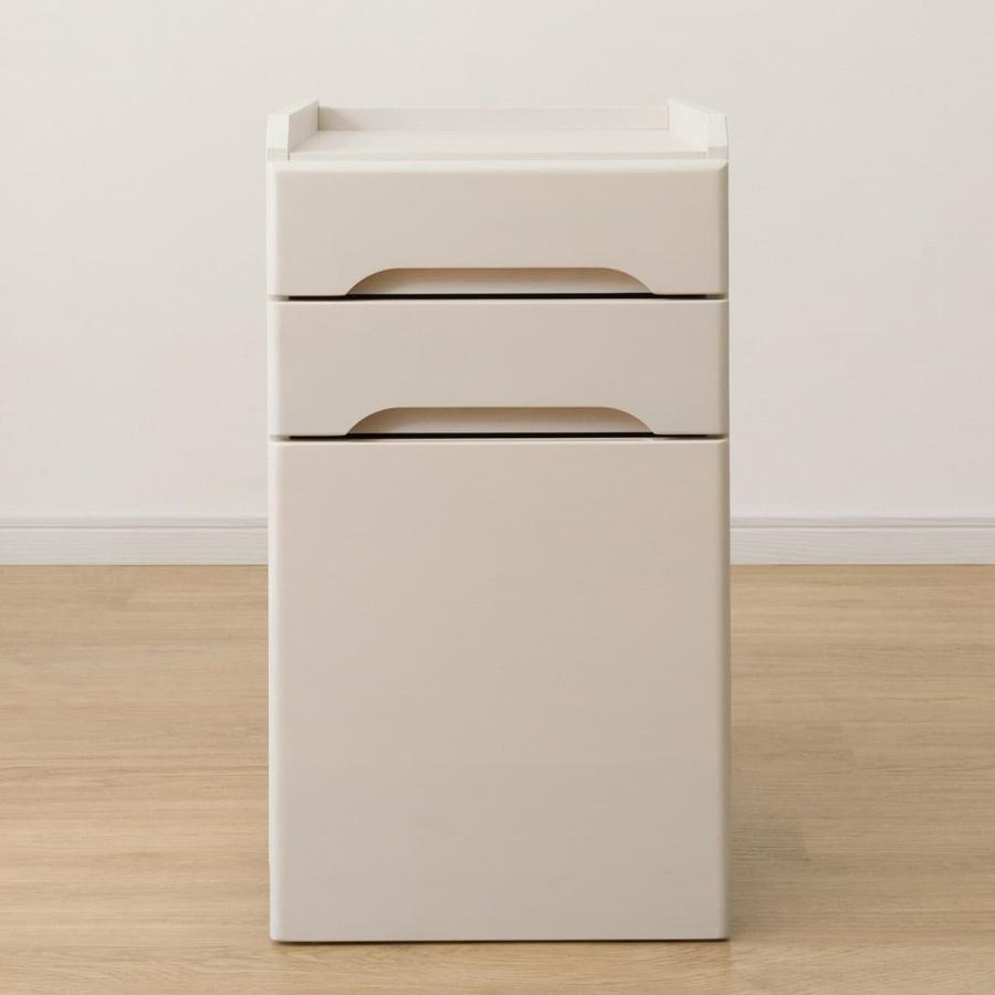 ニトリ ユニットデスク(メルシーQ(デスク＋ワゴン＋本棚)WW＋