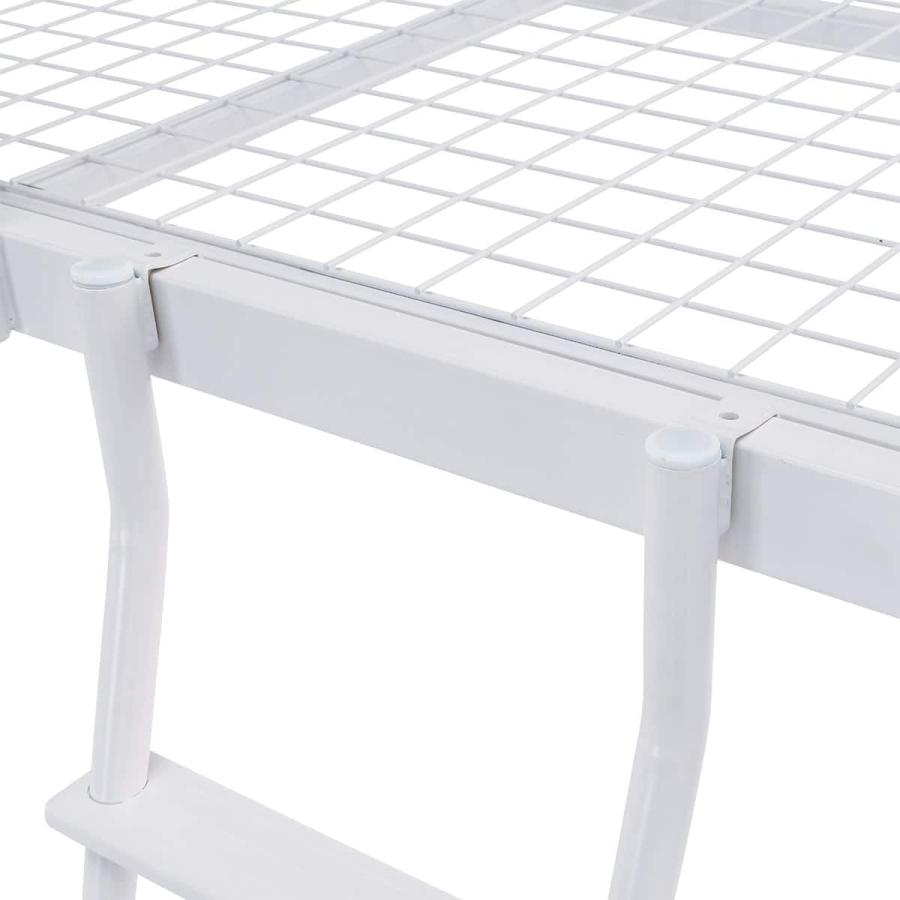 商品名：ニトリ スチールミドルベッド (MB02 WH) スチールミドルベッド(MB02 WH) | ニトリネット【公式】 家具