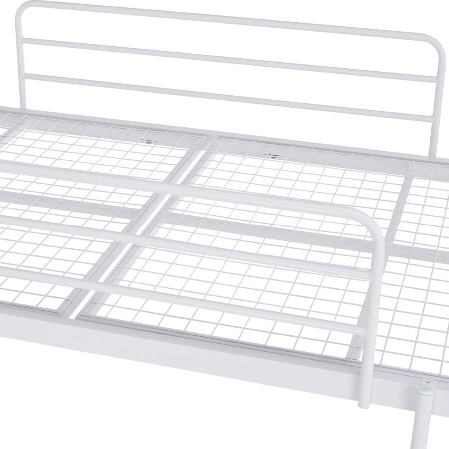 ニトリ スチールミドルベッド(MB02 WH) : ニトリ Yahoo!店 ニトリ スチールミドルベッド(MB02 WH) : ニトリ Yahoo!店