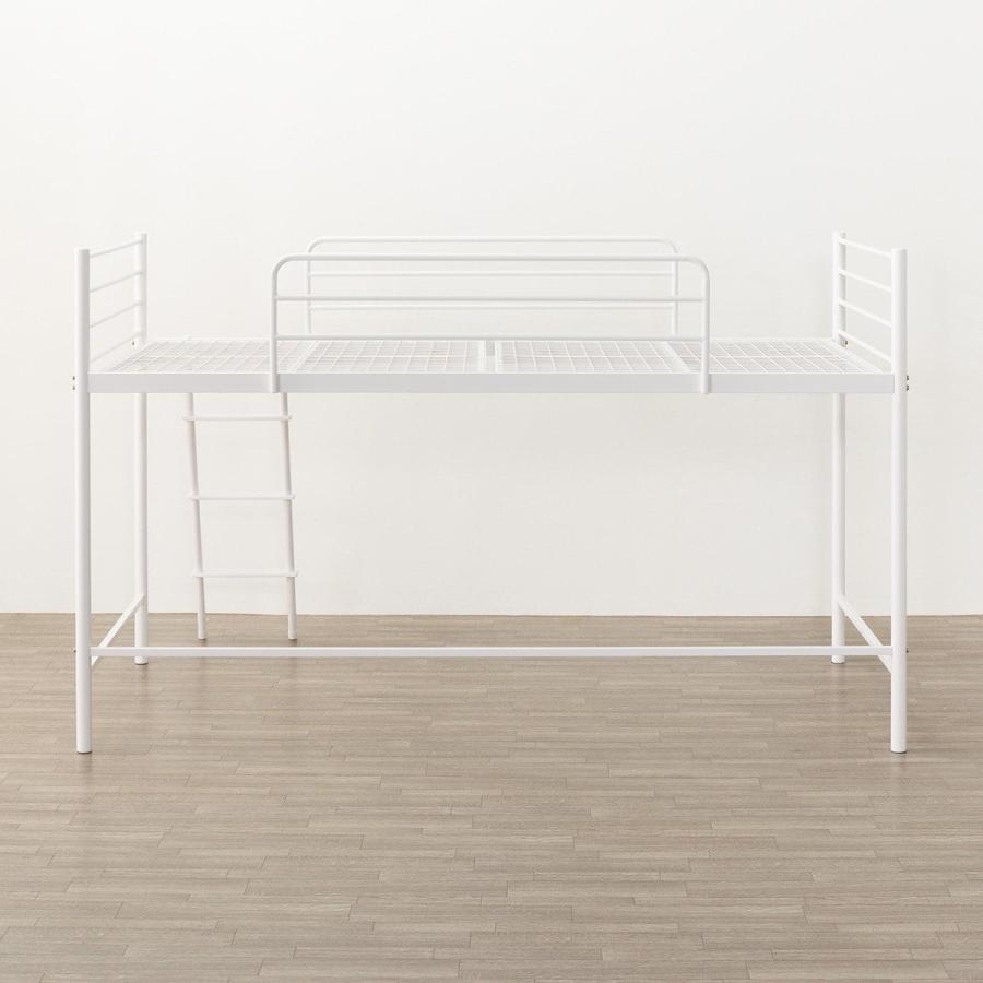ニトリ（NITORI） スチールミドルベッド(MB02 WH) : ニトリ Yahoo!店