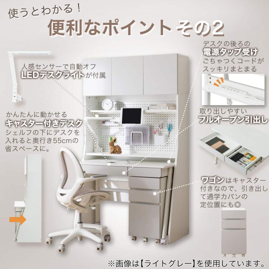 ニトリ（NITORI） シェルフデスク(TF01 BE/WH) : ニトリ Yahoo!店