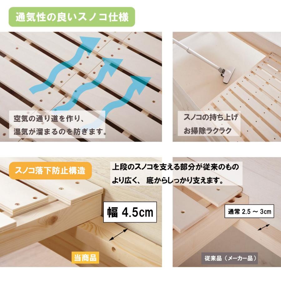 ニトリ（NITORI） 頑丈二段ベッド ベッド下有効活用タイプ (WW/DBR