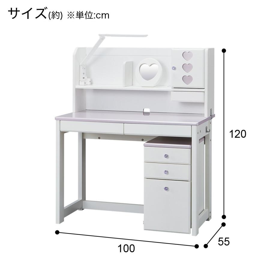ニトリ（NITORI） スタンダードデスク(WR01 ホワイト色ライト付きPU/WH