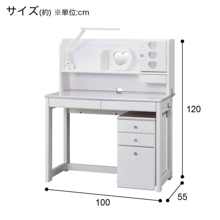 美品★ニトリ 学習机 ホワイト LEDライト付き収納棚② (①③もご確認ください ニトリ（NITORI） スタンダードデスク(WR01 ホワイト色ライト付きPU/WH