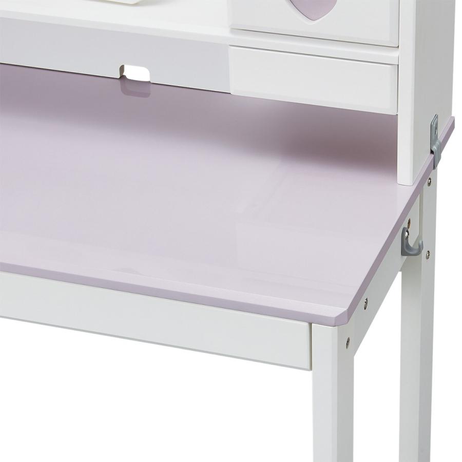 ニトリ（NITORI） スタンダードデスク(WR01 ホワイト色ライト付きPU/WH