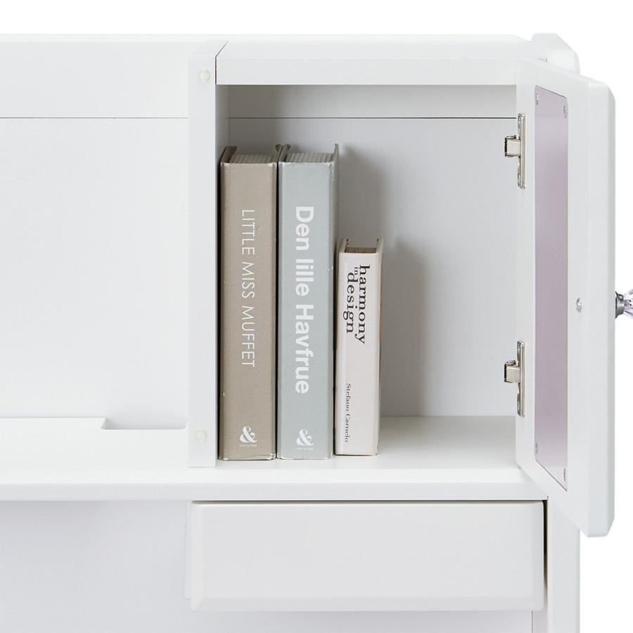 ニトリ（NITORI） スタンダードデスク(WR01 ホワイト色ライト付きPU/WH