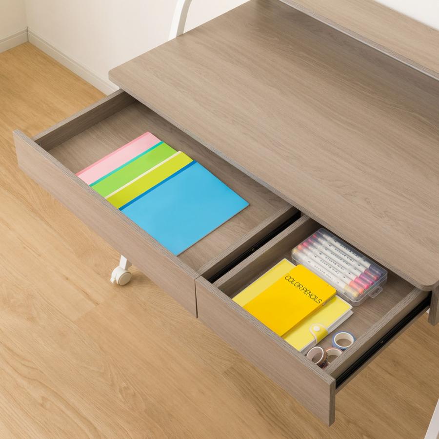 ニトリ（NITORI） システムベッドデスク(デニッシュ01 ハイタイプ GW