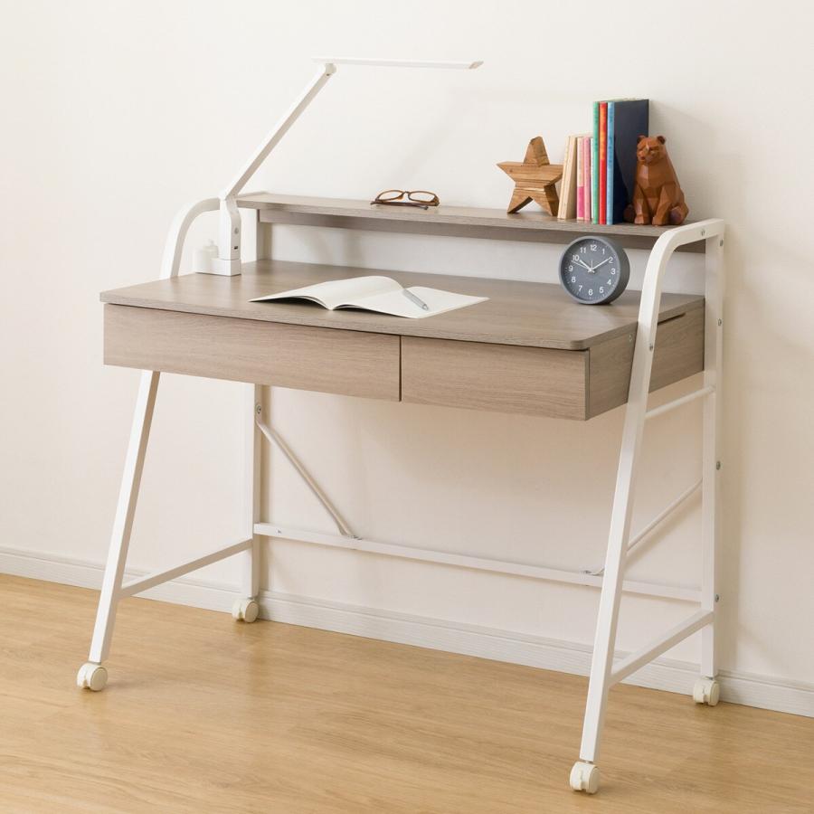 ニトリ（NITORI） システムベッドデスク(デニッシュ01 ハイタイプ GW