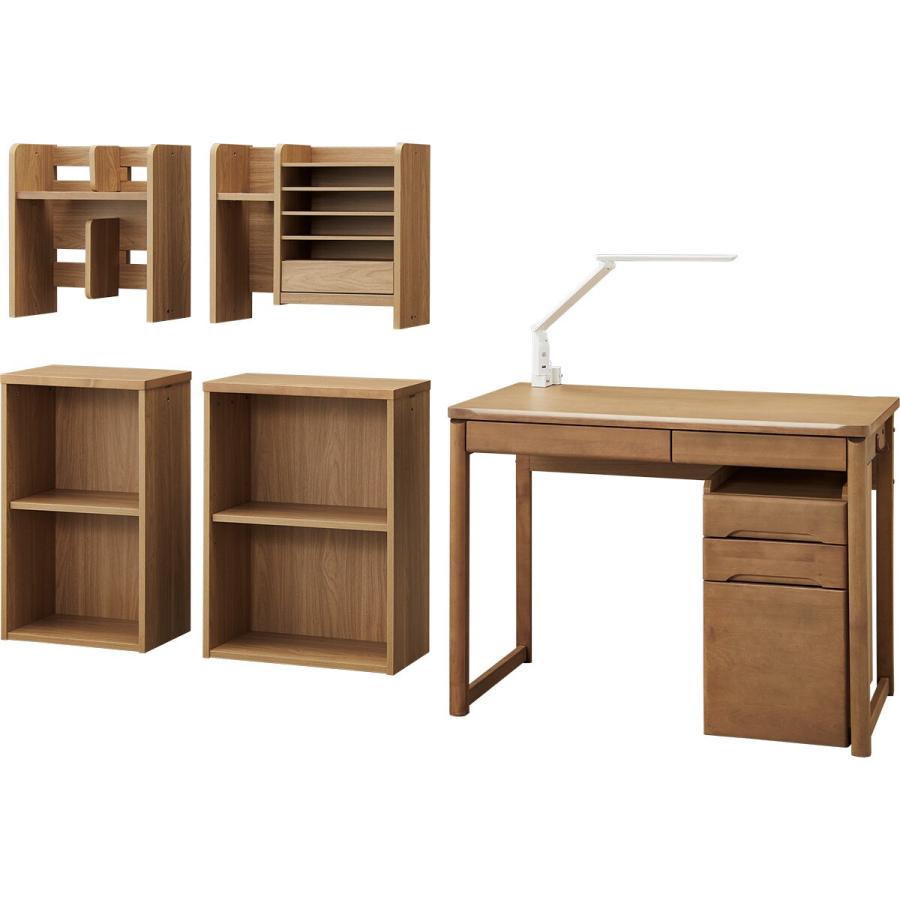 ニトリ（NITORI） くみあわせデスク(メルシー01 LBR) ニトリ期間限定