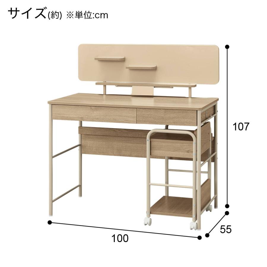 ニトリ（NITORI） スタンダードデスク(LS01 LBR) : ニトリ Yahoo!店