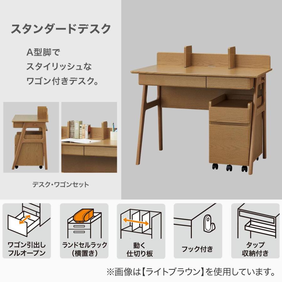 机 ニトリ ニトリ（NITORI） スタンダードデスク(XA01 LBR) : ニトリ Yahoo!店