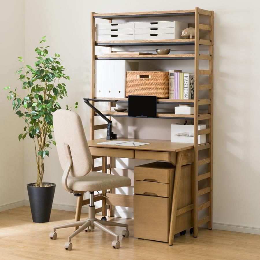 ニトリ（NITORI） シェルフデスク(LH01 LBR) : ニトリ Yahoo!店 - 通販