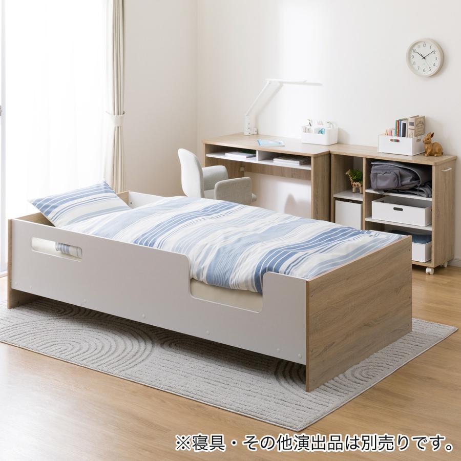 ニトリ（NITORI） システムベッドデスク(KK01 ミドルタイプ WH/LSO