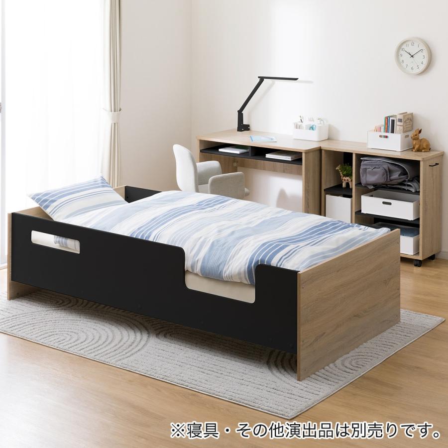 ニトリ（NITORI） システムベッドデスク(KK01 ミドルタイプ BK/LSO