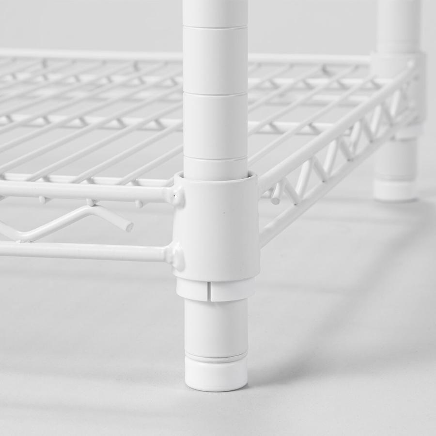 ニトリ（NITORI） スチールラック(KJ25 幅90cm 5段 ホワイト) : ニトリ