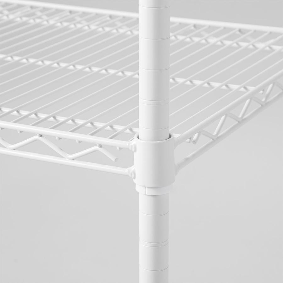 ニトリ（NITORI） スチールラック(KJ25 幅120cm 3段 ホワイト