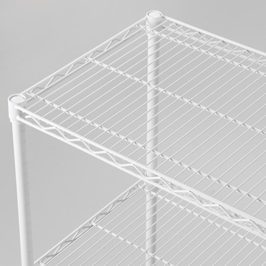 ニトリ（NITORI） スチールラック(KJ25 幅120cm 4段 ホワイト