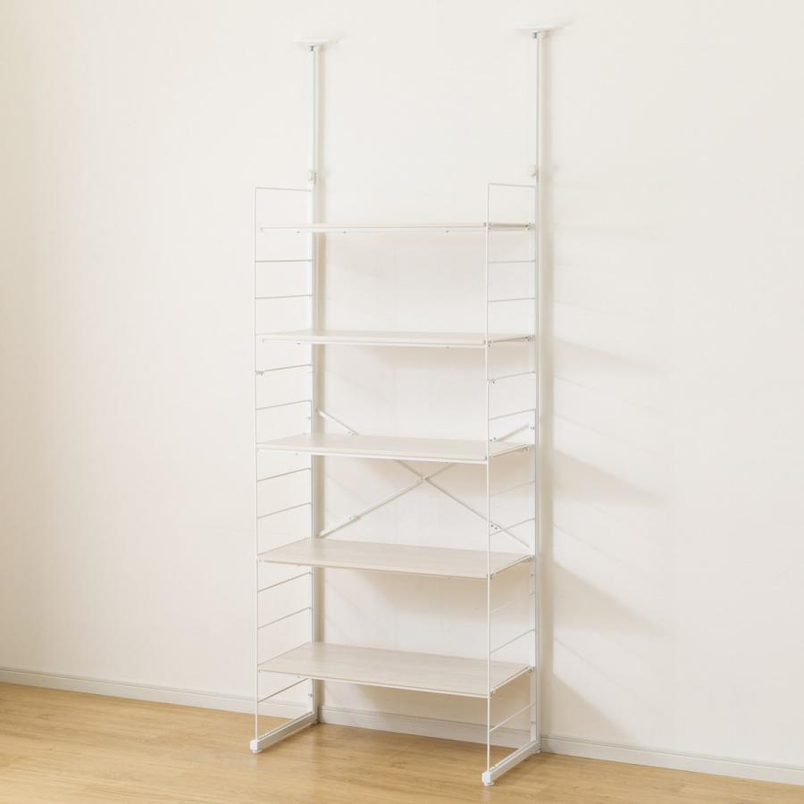 ニトリ（NITORI） 突っ張り壁面収納 Nポルダディープ2 (幅80cm NP01