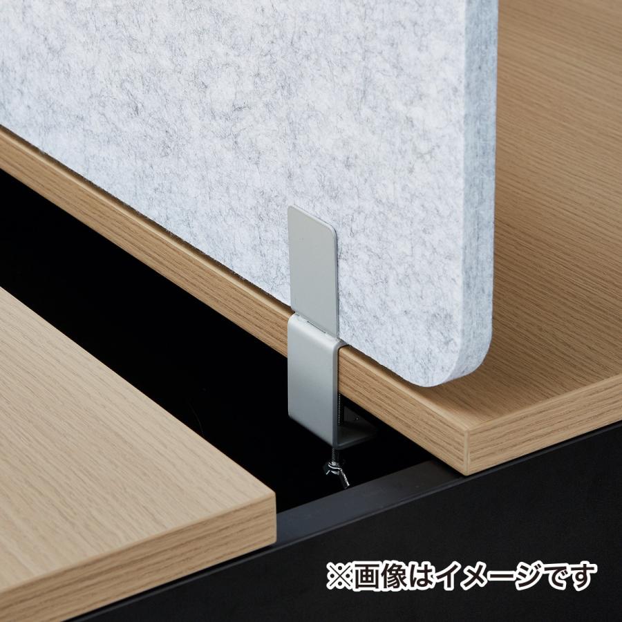 フリーアドレスデスク(FA1-2400 OAK/BK) ニトリの画像