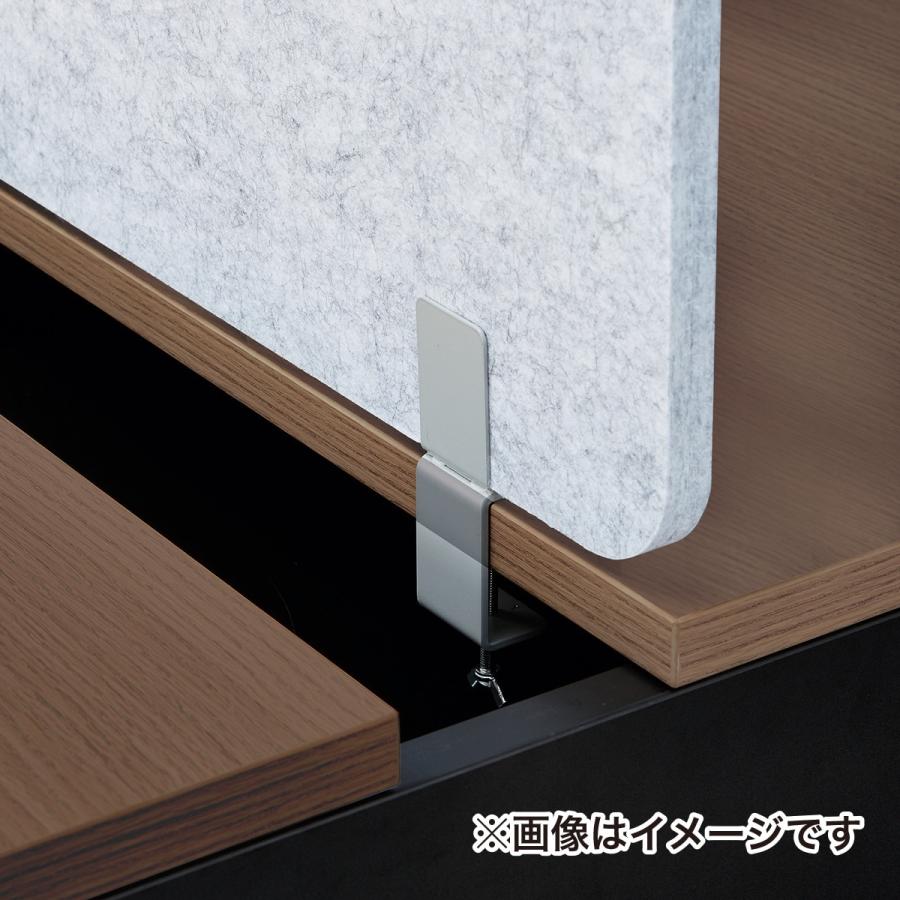 フリーアドレスデスク(FA1-2400  WN/BK) ニトリの画像