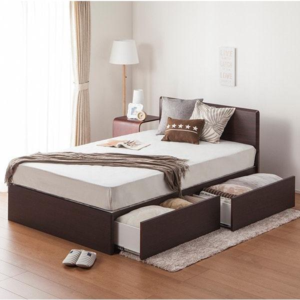 ダブル ベッドフレーム メリッサ3 H85 深型 Dbr ニトリ 配送員設置 5年保証 ニトリ Yahoo 店 通販 Yahoo ショッピング