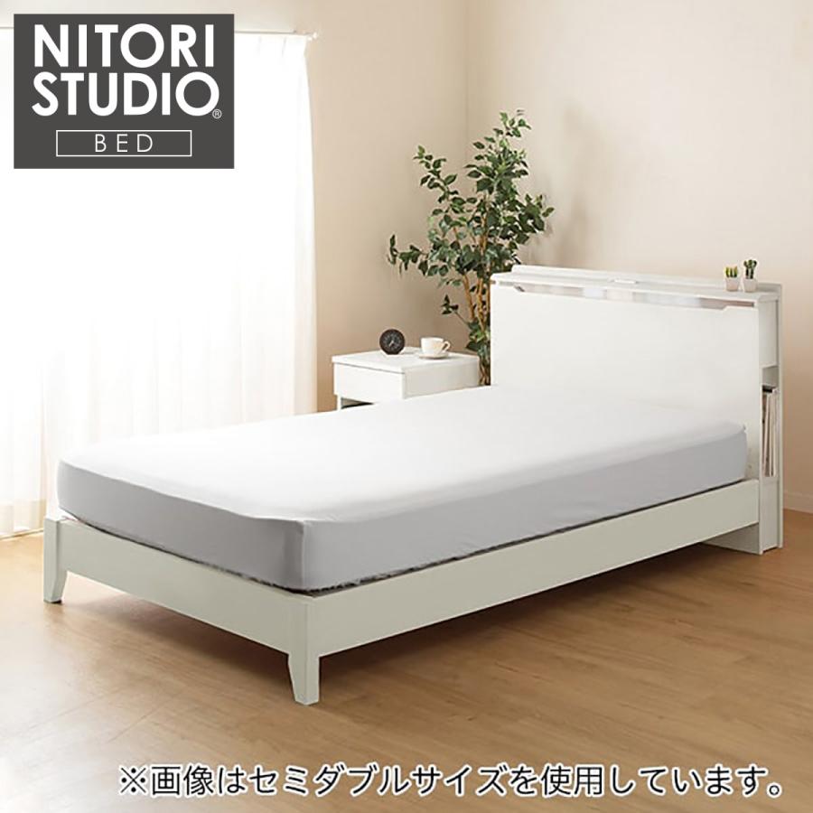 ダブルベッドフレーム コンソン S Wh Leg ニトリ 配送員設置 5年保証 ニトリ Yahoo 店 通販 Yahoo ショッピング