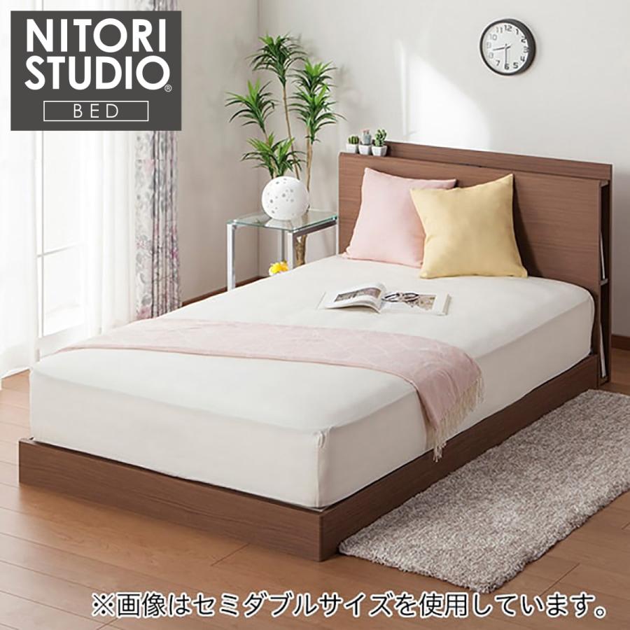 送料無料 ダブルベッドフレーム カイト3 S Mbr Low ニトリ 配送員設置 5年保証 豪華 Homescience10 Ac In