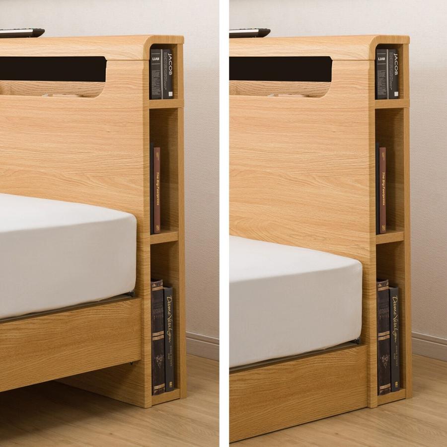 ニトリ ベッド ダブルベッドフレーム(EB-003 LBR LEG/LOW すのこ