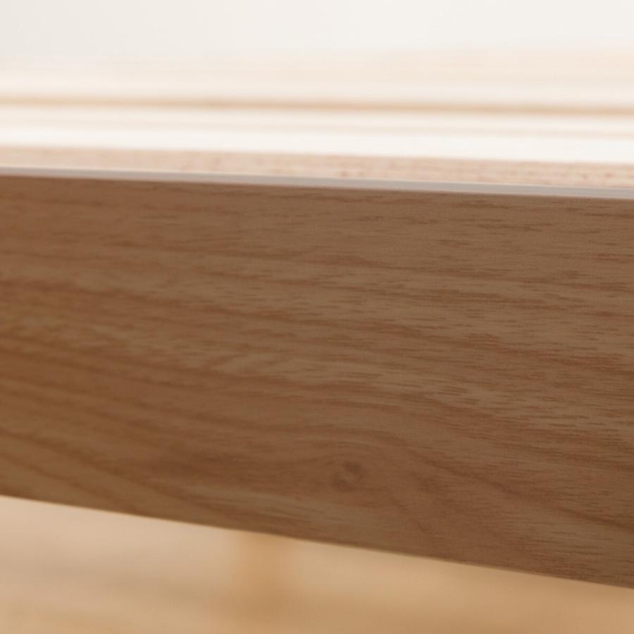 ニトリ（NITORI） ダブルすのこベッドフレーム(BF-302 MBR S) : ニトリ