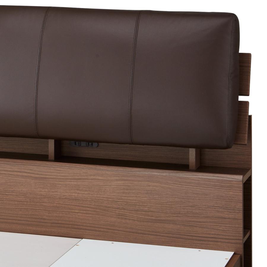 「人气商品」 ダブルベッドフレーム(CS-001引出し収納付きMBR/DBR DR) ニトリ 【XUR1206694198】(43299円)