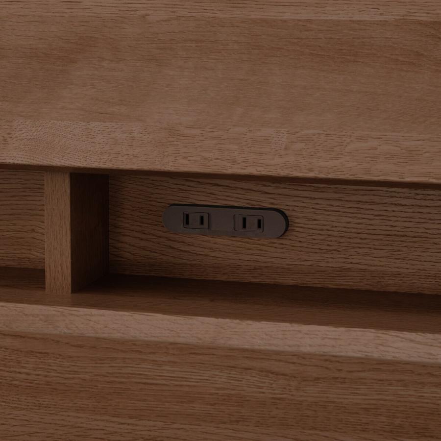 「人气商品」 ダブルベッドフレーム(CS-001引出し収納付きMBR/DBR DR) ニトリ 【XUR1206694198】(43299円)