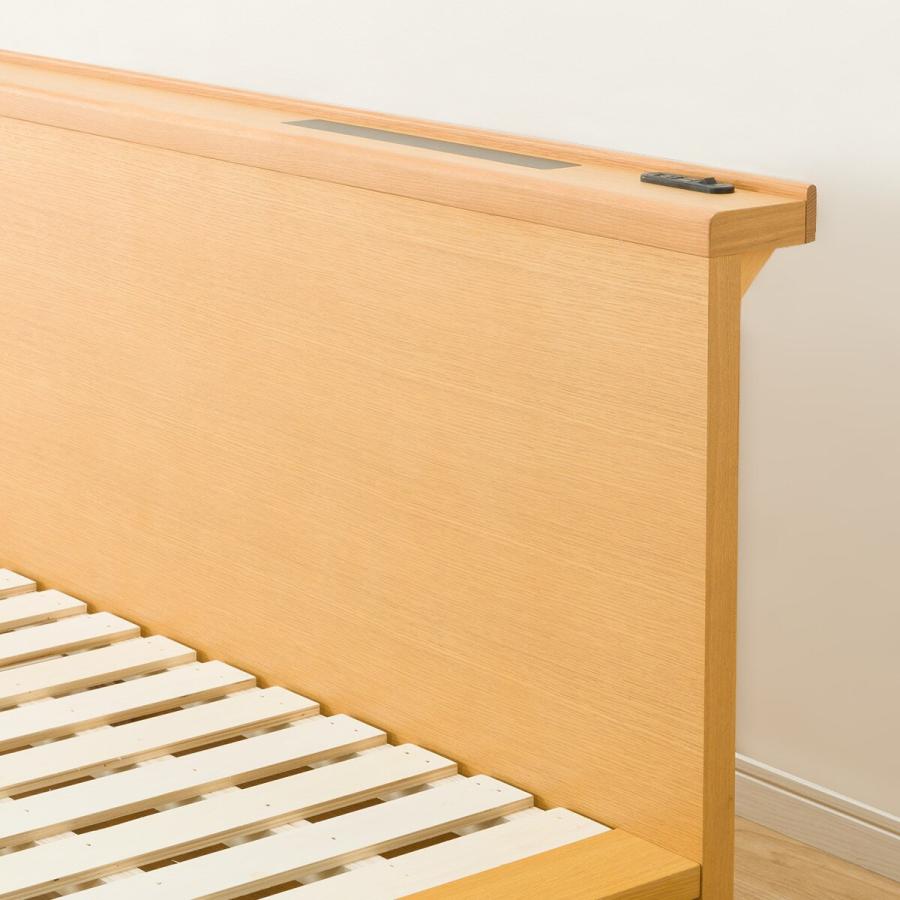 美品 ニトリ すのこ ローベットフレーム(Q)クイーン ミドルブラウン ニトリ ベッド クイーン すのこベッドフレーム(ロデリック-S/MBR