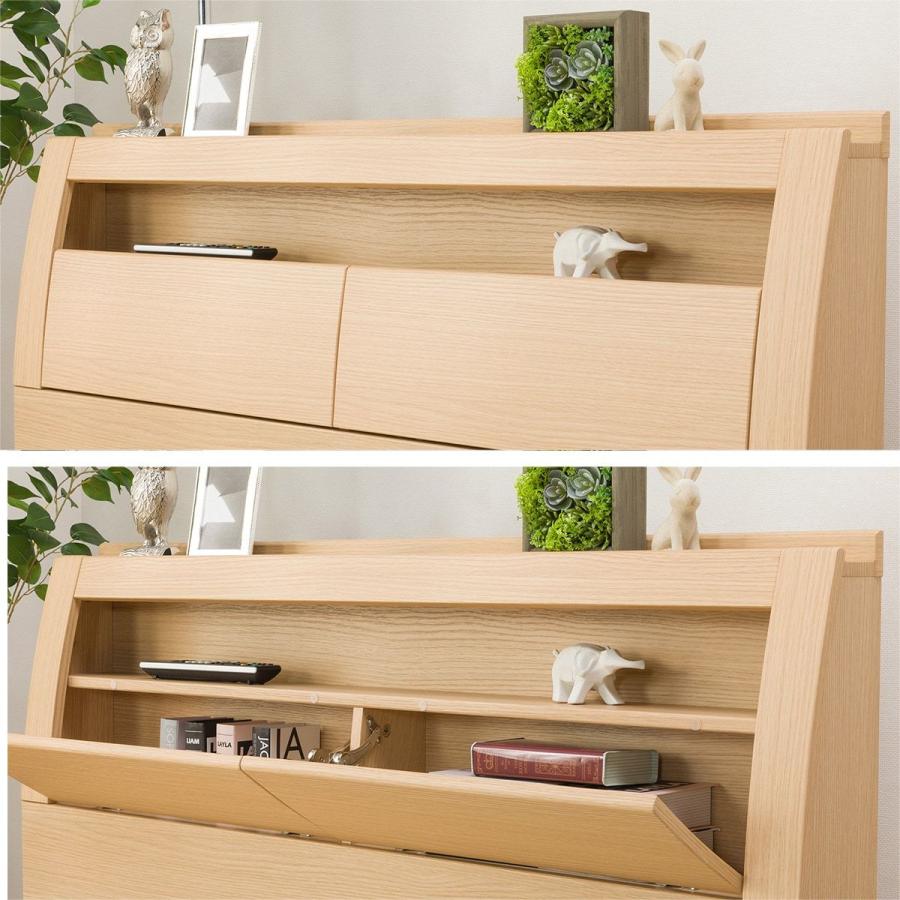 匿名配送 クイーン ベッドフレーム(グラン 引出し収納付き/NA) ニトリ 【WS8140774529】(29211円)