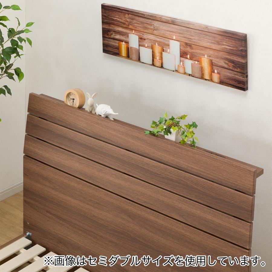 ニトリ ベッド クイーンベッドフレーム(EB-001 MBR LEG/LOW