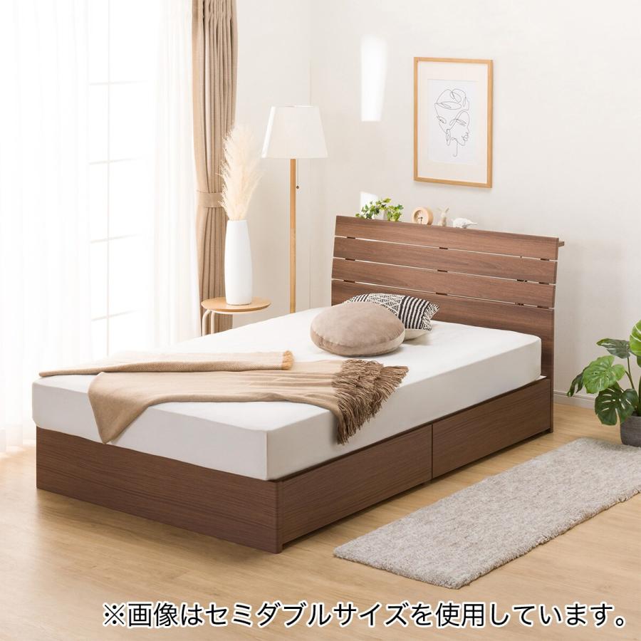 送料込みに変更、値引きしました❣️ 無印良品　木製クイーンサイズベッドフレーム 木製ベッド | 無印良品