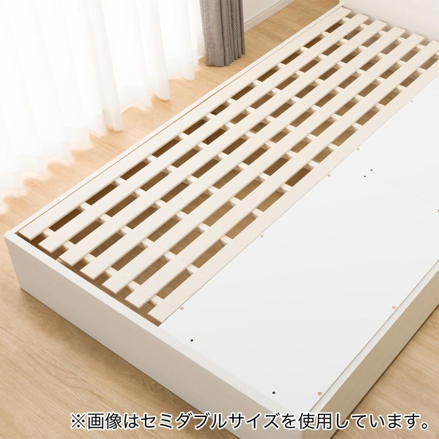 ニトリ（NITORI） クイーンすのこベッドフレーム(EB-002 引出し収納