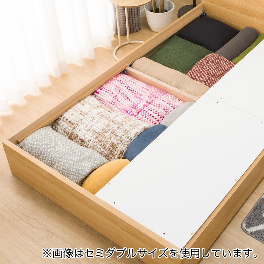 ニトリ クイーンベッド　フレームのみ 収納２つ付き ニトリ クイーンベッド フレームのみ 収納2つ付き
