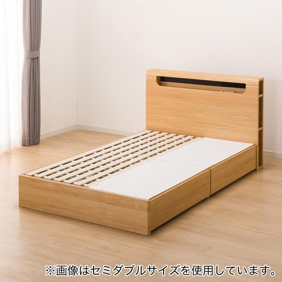 F195\"　ニトリ　クイーンサイズベット　N sleep　収納付フレーム F195